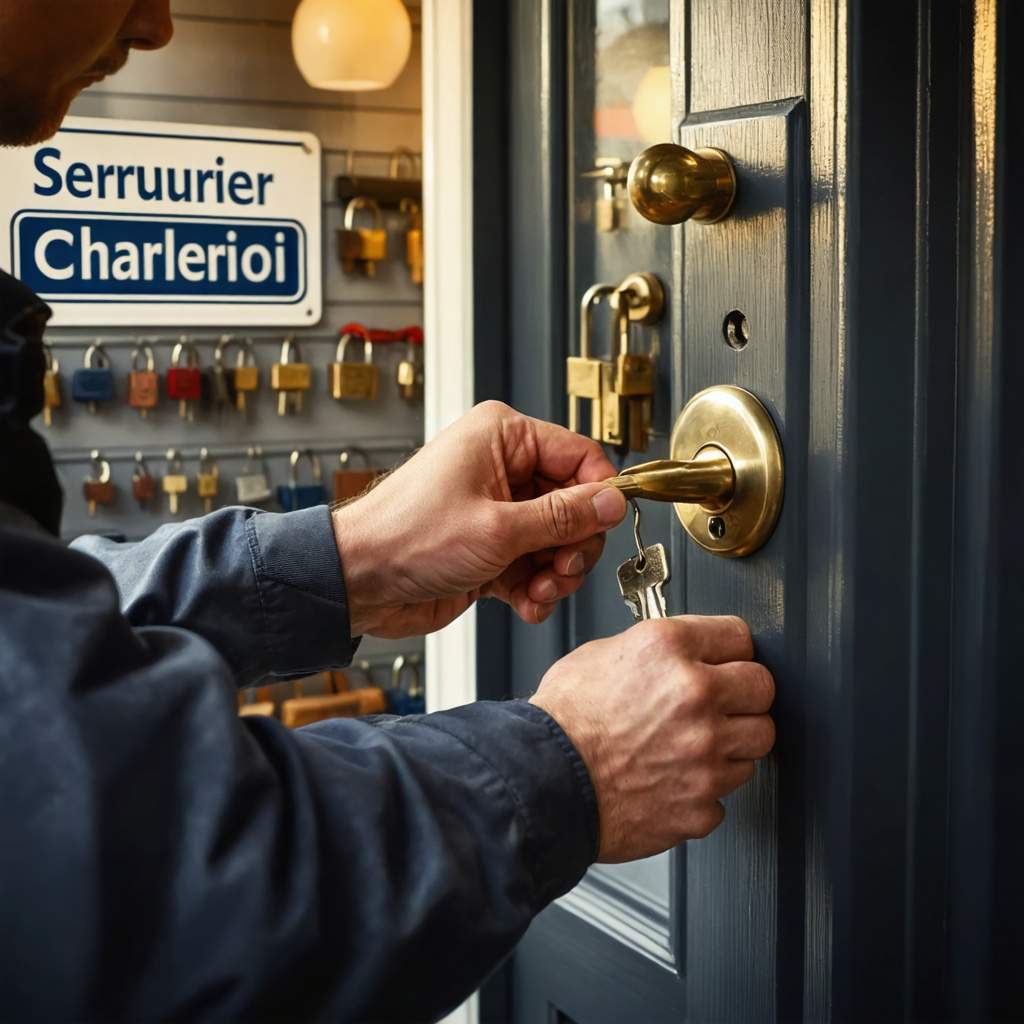 Et si votre serrurier Charleroi était à 2 pas ?