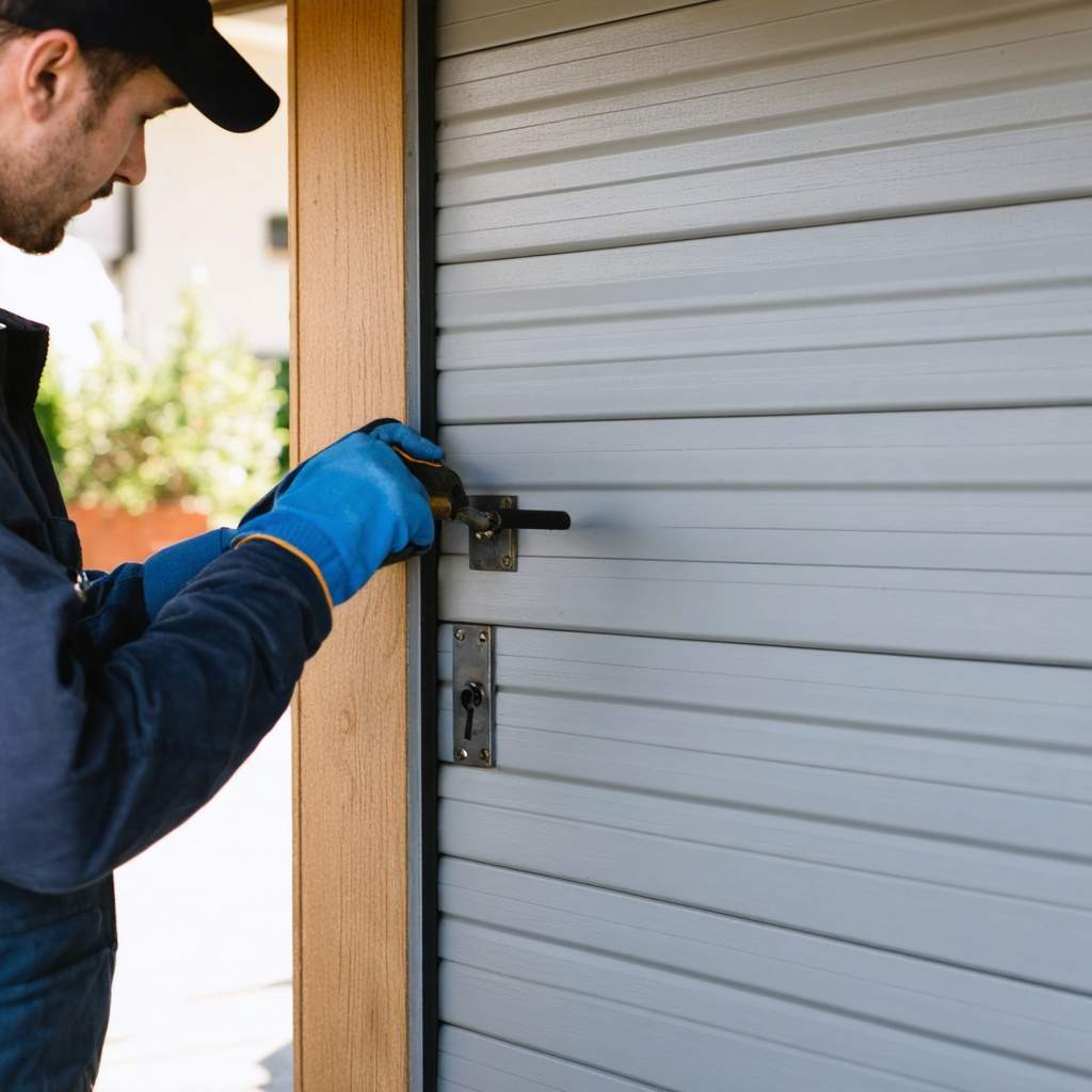 Et si vous pouviez sécuriser votre porte de garage ?